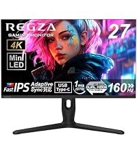 Amazon.co.jp: REGZA ゲーミングモニター 27インチ Mini LED 量子
